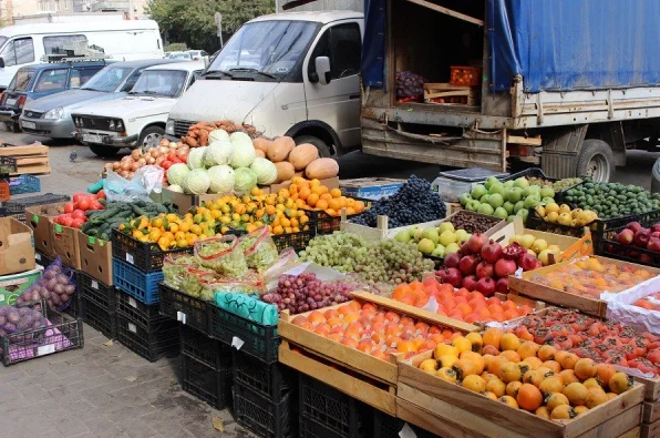 Нитраты в овощах на рынках